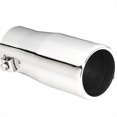 Pilot Automotive Pilot Automotive PM-581 Stainless Steel Bolt-On Exhaust Tip - Round; 2.75 In. Outlet PM-581
